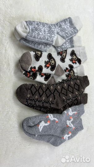 Шерстяные носки