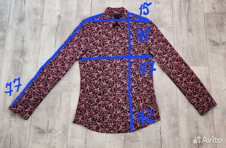 Рубашка мужская H&M s размер