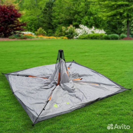 Палатка 3-местная, 200х200х130 см, 1 слой, 1 комн