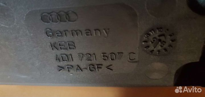 Педаль газа 4D1721507C Audi A8 D2