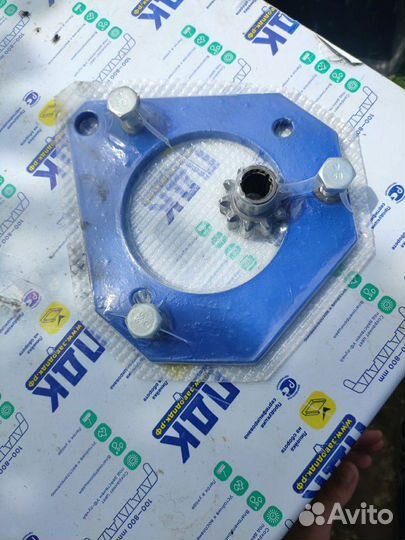 Переходник под стартер мтз-80,82 с шестерней бенди