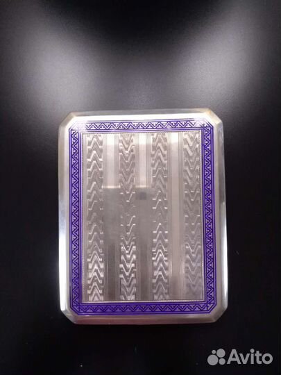 Портсигары серебряные