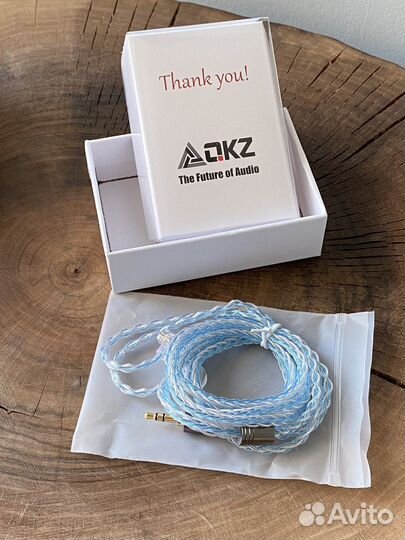 Qkz t1 провод для наушников 2pin qdc