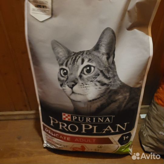 Корм для кошек проплан деликат 10 кг