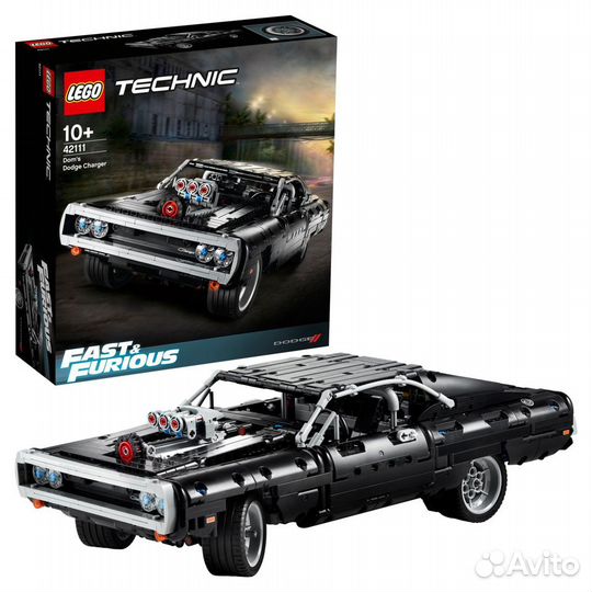 Новый Lego 42111 Dodge Charger Доминика Торетто
