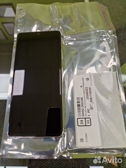 Экран с рамкой s21 Ultra