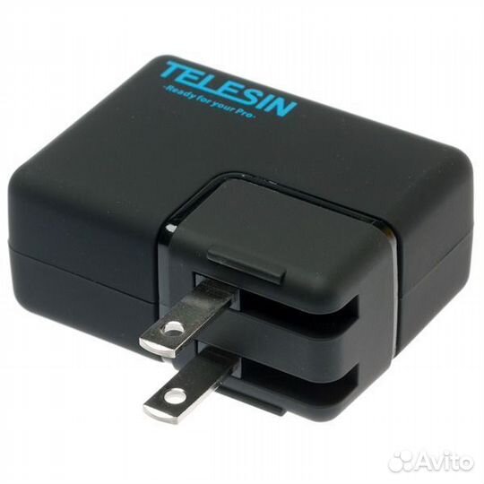 Зарядное устройство telesin с двумя USB портами