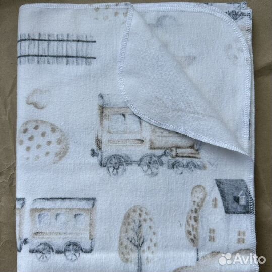 Фланелевая пеленка 100х120 новая