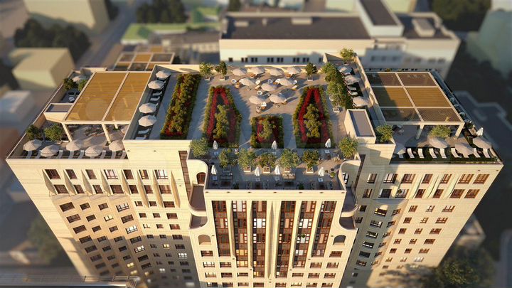 1-к. апартаменты, 50 м², 11/14 эт.