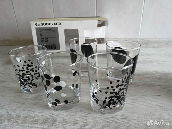Набор стаканов из Икеи