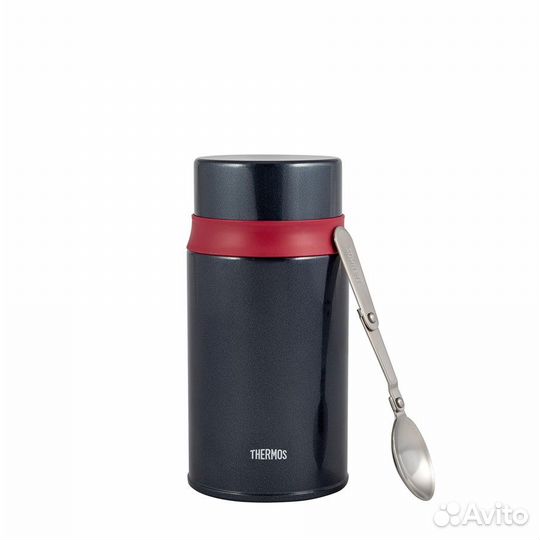 Термос для еды thermos tcld-720S 0.72L, складная ложка, синий