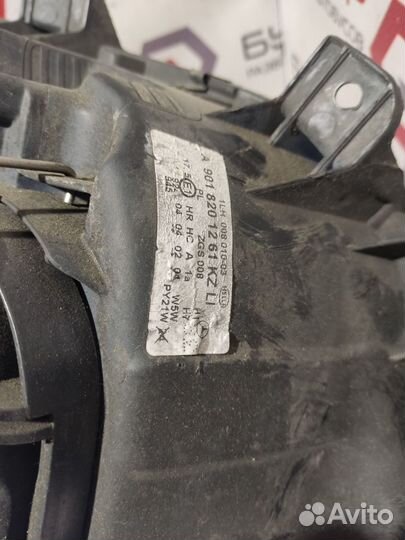 Фара левая Мерседес Спринтер 901-905