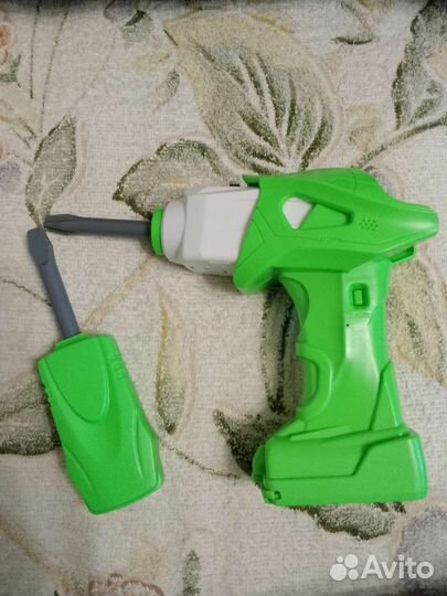 Машинка мусоровоз 20см с шуруповертом