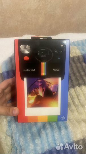 Polaroid Now Plus Instant Camera Black