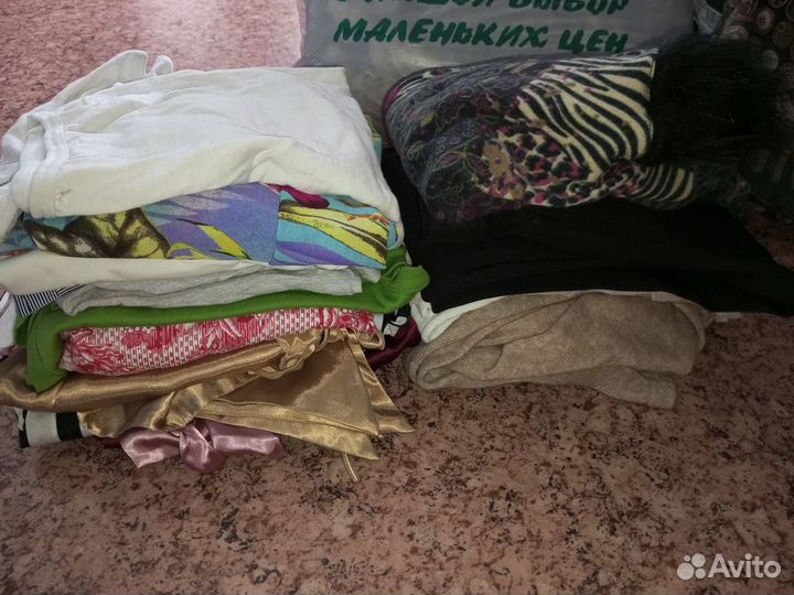 Женская одежда б/у на поделки, ветошь