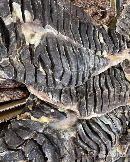 Сушенное мясо, колбаса, курдюк