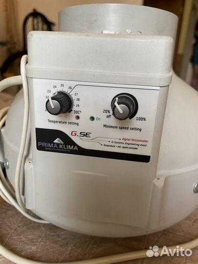 Вентилятор канальный Prima Klima 125 400 M3