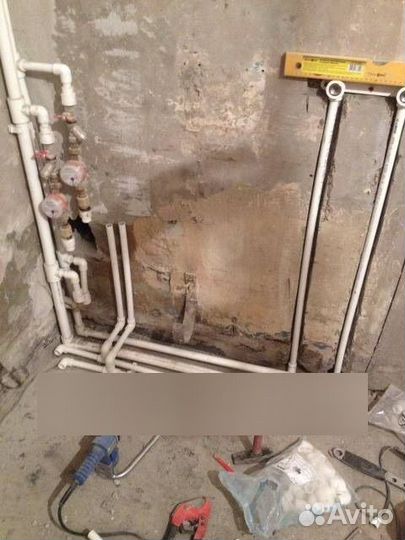 Услуги сантехника отопление