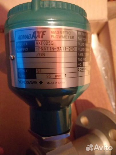 Расходомер yokogawa axf025g-pnat1N-BA11-2NB/QR