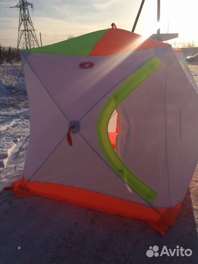 Палатка зимняя Куб2 Медведь