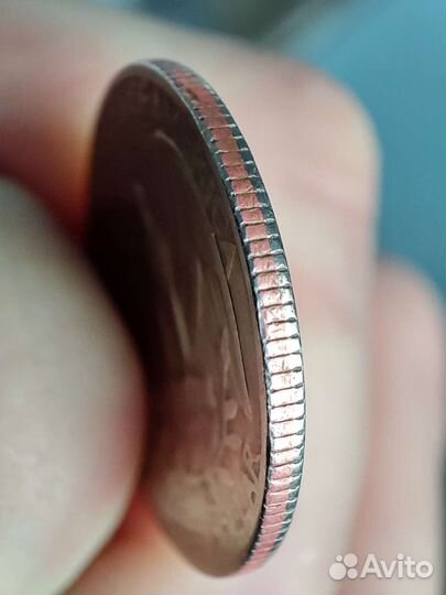 Монета 1/4 доллара(25 центов) 1967 года. США