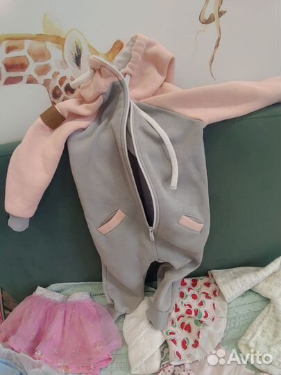 Одежда для девочки пакетом 74 80 86