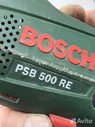 Дрель ударная bosch psb 500re