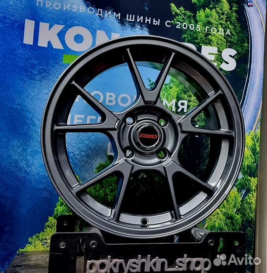 Новые диски R15 4x100 Ray's