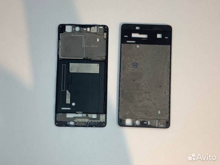 Рамка дисплея Xiaomi mi 4C черная - 2шт