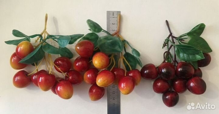 Фигурные дыроколы, искусственные фрукты