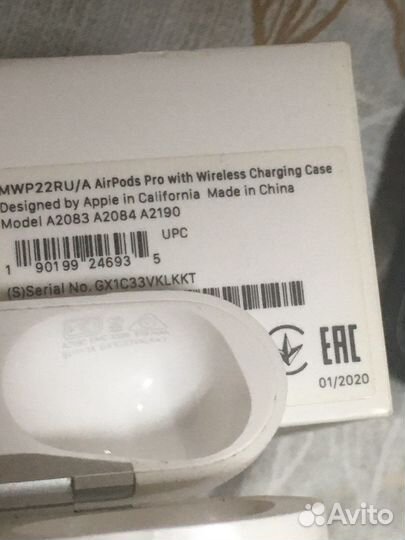 Кейс для AirPods Pro оригинал