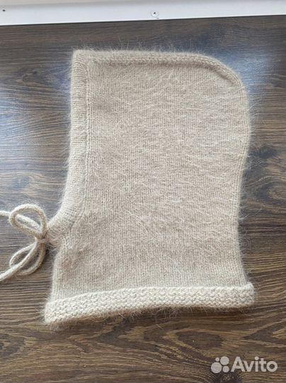 Капор из пуха норки 2 цвета