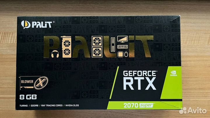 Видеокарта Palit RTX 2070 Super X 8Гб