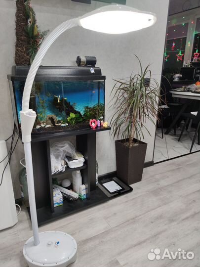 Лампа с лупой