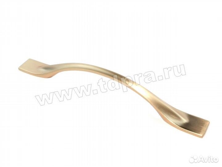 Ручка-скоба 128 мм 3301-128 (1516) BB/Матовая лату