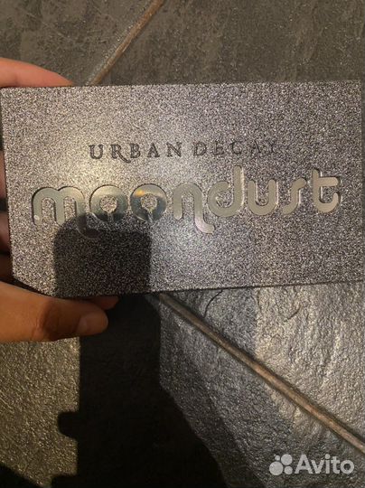 Urban decay moondust палетка
