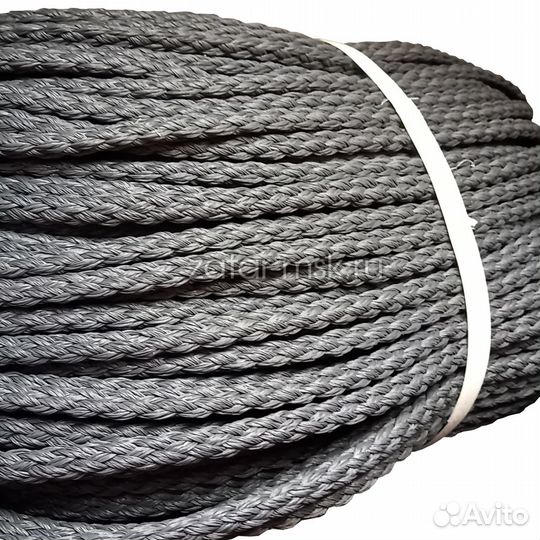 Леер-канат безопасности 10мм серый (10 метров)
