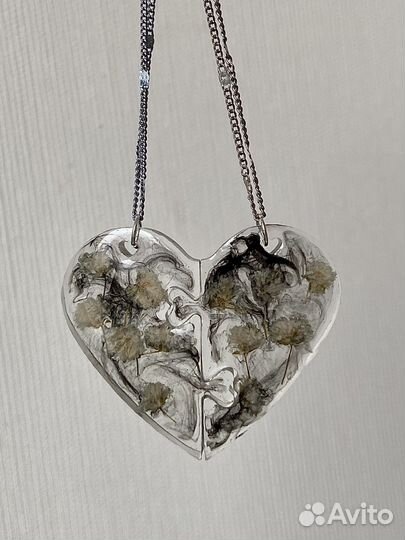 Парные кулоны из эпоксидной смолы