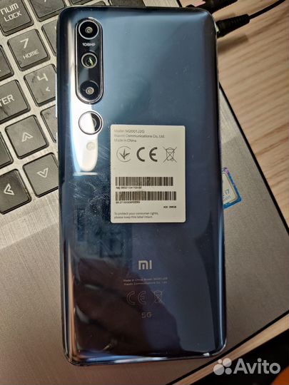 Xiaomi mi 10 б/у не рабочий