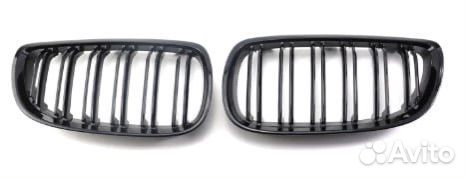 Решетки пара радиатора BMW E92 E93 рест карбон