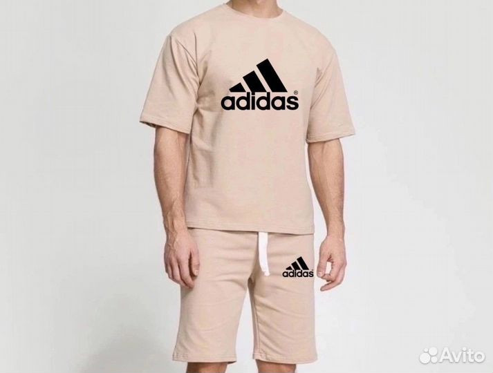 Крутой спортивный костюм Адидас(Шорты и фкутболка)
