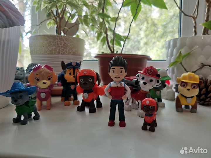 Игрушки щенячий патруль