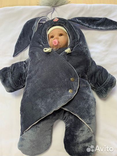 Новый комплект на выписку «Зайчонок»