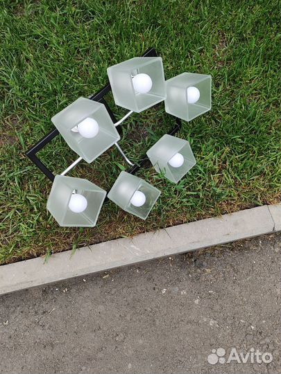 Люстра потолочная бу