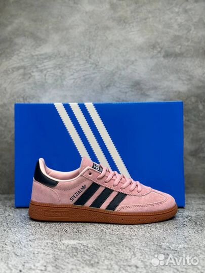 Кеды Adidas Spezial розовые арт:425