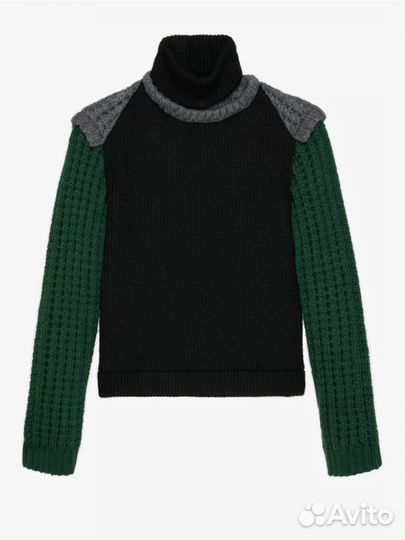 Джемпер с шерстью женский Zara