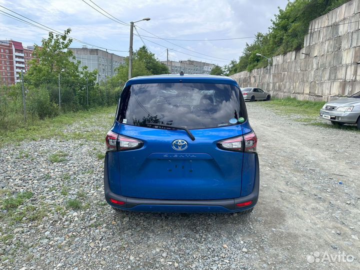 Toyota Sienta 1.5 CVT, 2020, 37 000 км