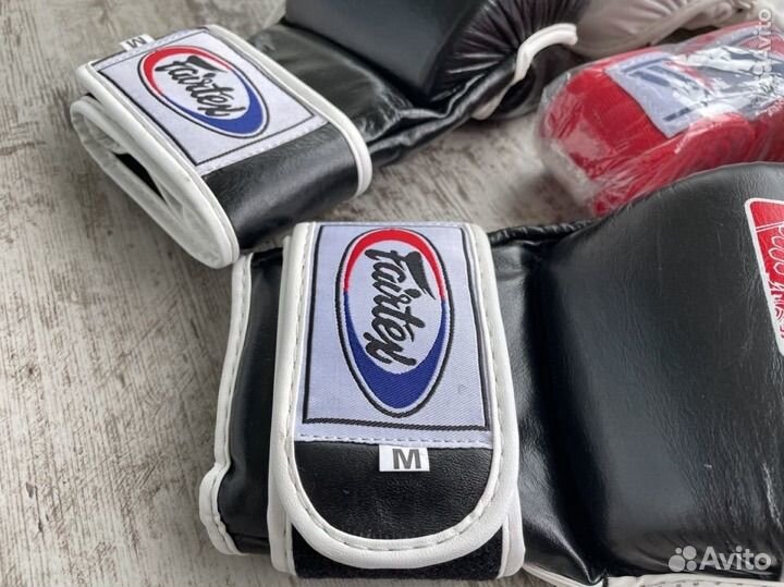 Перчатки крабы Fairtex Союз мма России