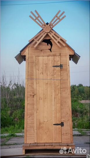 Уличный туалет с установкой SOX563