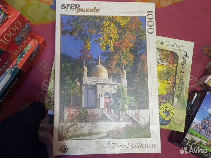 Пазлы на 1000 и 1500 деталей
